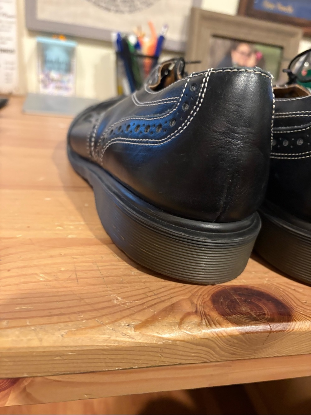 Dr. Marten Stitched Wingtips (no sole stitch) - Picture 7 of 9